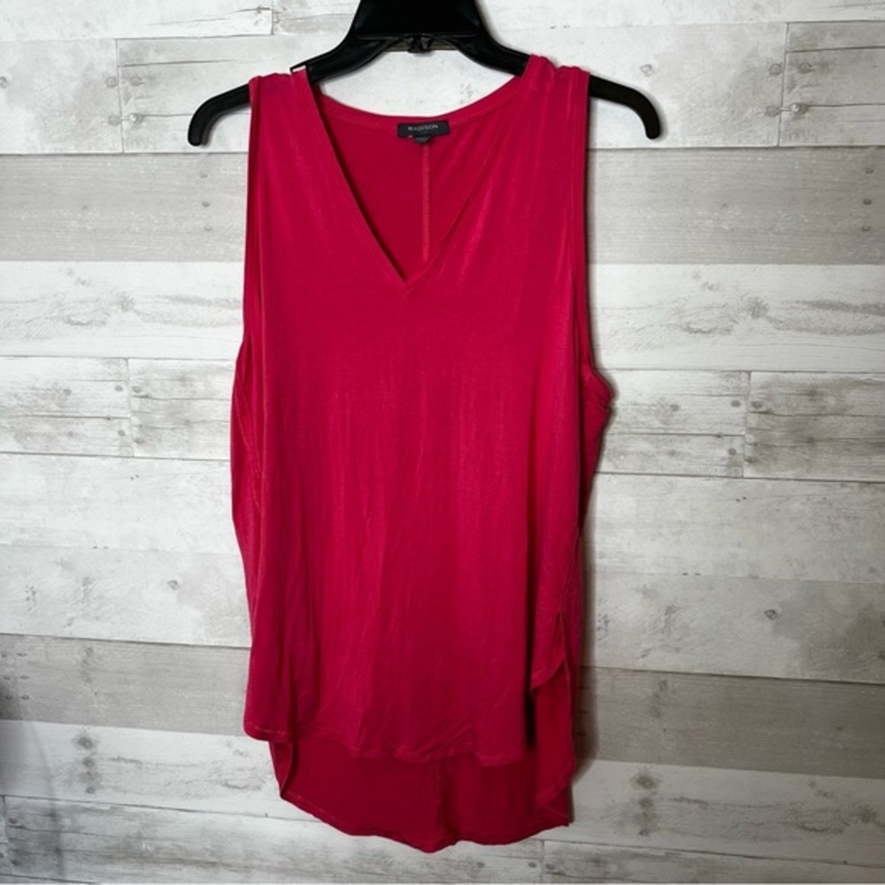 Madison Super Soft Pink Sleeveless Tank